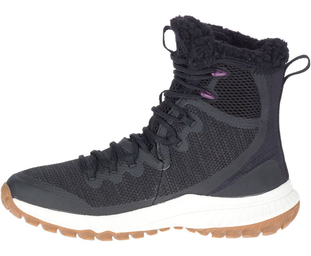 Merrell Støvler Dame - Bravada Knit Polar Waterproof - Sort - NTX451768